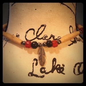 Native American , bone Choker